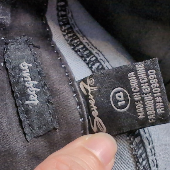 Seven7 Leggings Skinny Jeans Womens Size 14 Black Embellished Beaded Denim - Picture 14 of 16